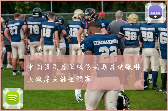中国男足后卫线伤病潮持续张琳芃或缺席关键世预赛